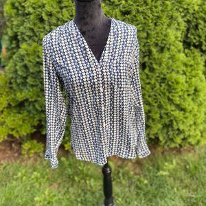 Gap heart print blouse